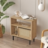 Tavolino Laterale Per Divano Da Salotto 60x25x60 Ocean Juta
