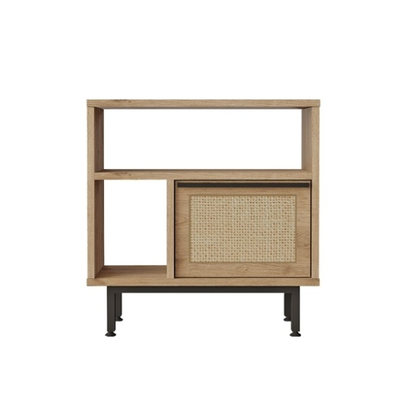 Tavolino Laterale Per Divano Da Salotto 60x25x60 Ocean Juta