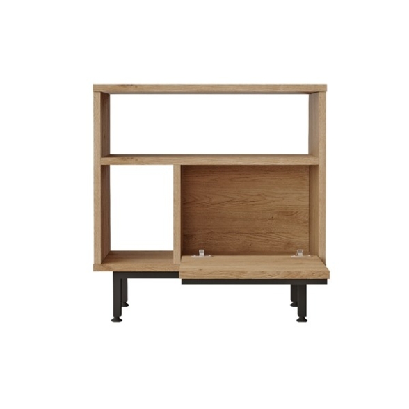 Tavolino Laterale Per Divano Da Salotto 60x25x60 Ocean Juta