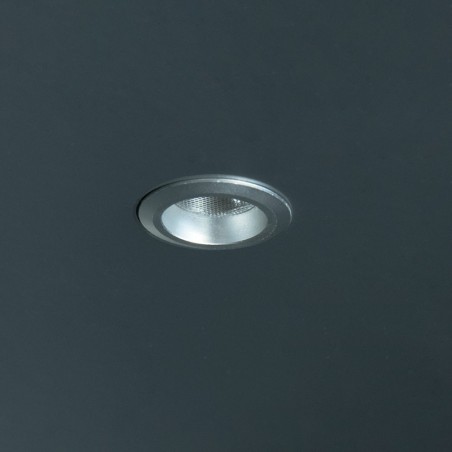 Kit 6 faretti LED Ø 18 mm, ad incasso, in alluminio opaco con luce bianca naturale