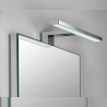 Applique LED 45 cm per specchio da bagno luce bianca fredda cromato