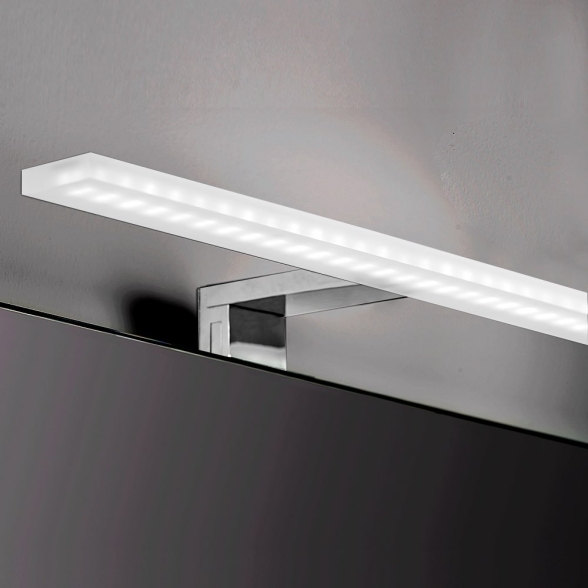 APPLIQUE LED PER INSTALLAZIONE A BORDO SPECCHIO BAGNO