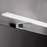 Applique LED 80 cm per specchio da bagno luce bianca fredda cromato