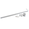 Barra appendiabiti regolabile 558-708 mm luce bianca LED a batteria