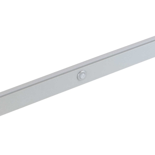Barra appendiabiti regolabile 558-708 mm luce bianca LED a batteria