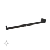 Barra appendiabiti regolabile 708-858 mm luce bianca LED a batteria colore moka