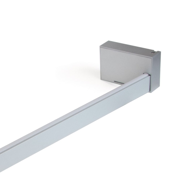 Barra appendiabiti regolabile 858-1008 mm luce bianca LED a batteria