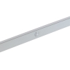 Barra appendiabiti regolabile 708-858 mm luce bianca LED a batteria