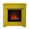 Camino a bioetanolo biocamino a terra colorato BELLINI Giallo 96x35x98