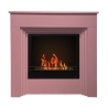 Camino a bioetanolo biocamino da terra colorato BELLINI Rosa 96x35x96