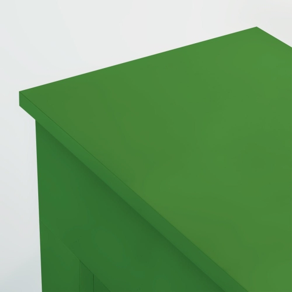 Camino a bioetanolo biocamino da terra colorato BELLINI Verde 96x35x97