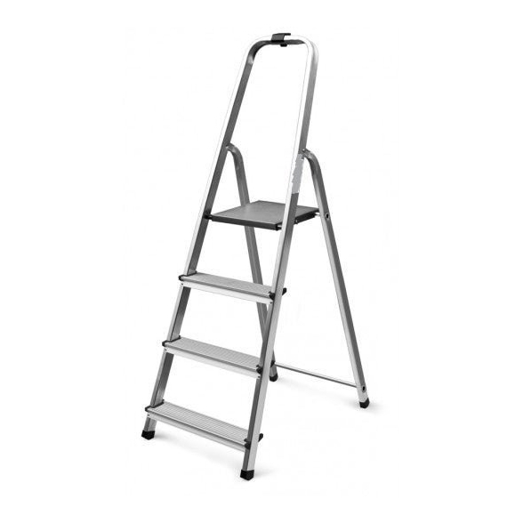 Divina Home Scala domestica in alluminio 4 gradini DH53831
