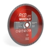 Disco diamantato Montolit MM Red Line Turmont Turbo per calcestruzzo e granito