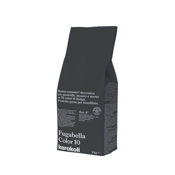 Fugabella Color 10 antracite 3kg fugante Kerakoll Stucco per fughe