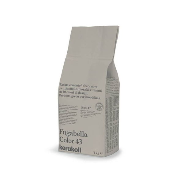 Fugabella Color 43 limestone 3kg 15616 Kerakoll Stucco per fughe