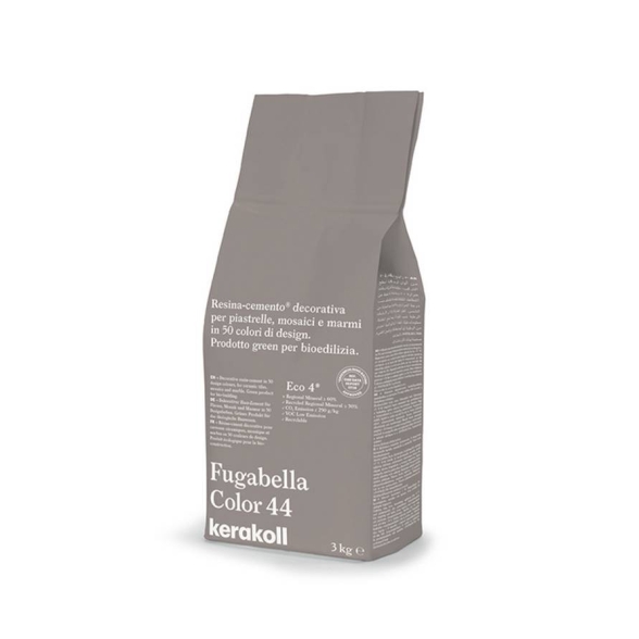Fugabella Color 44 tortora 3kg fugante Kerakoll Stucco per fughe