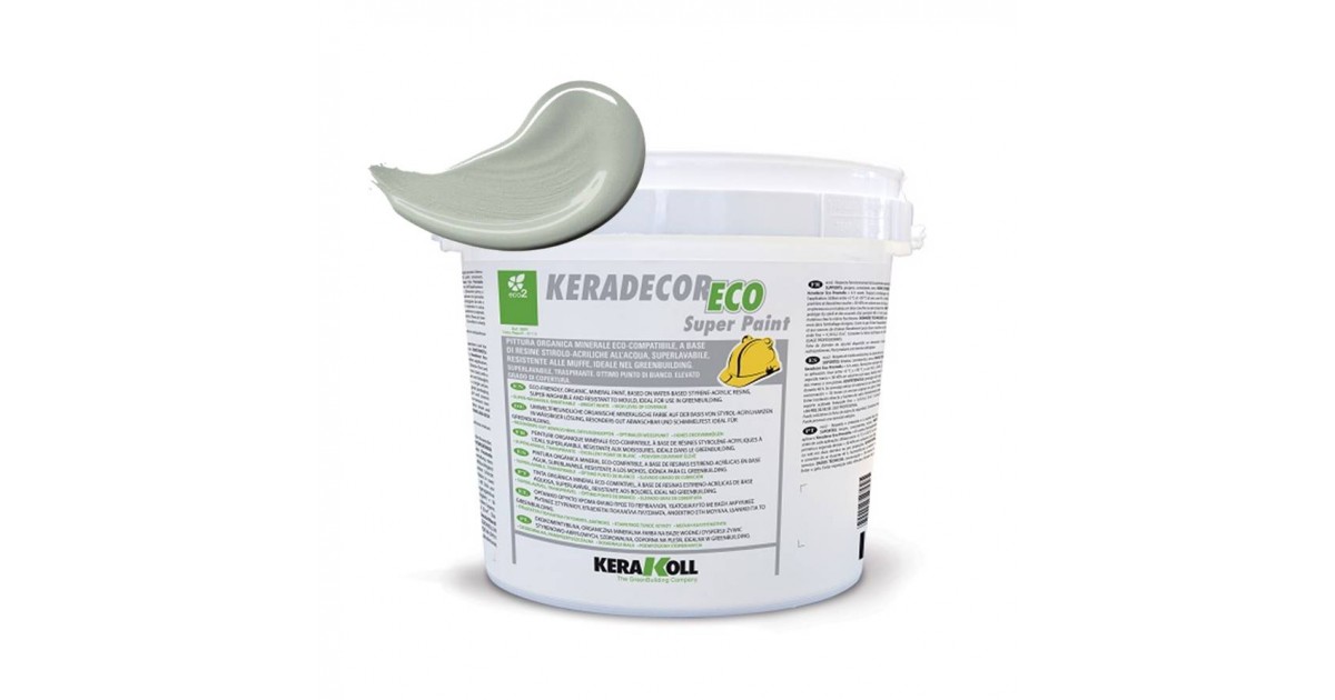 Keradecor Eco Super Paint 4 lt colore Tranquil Dawn Kerakoll