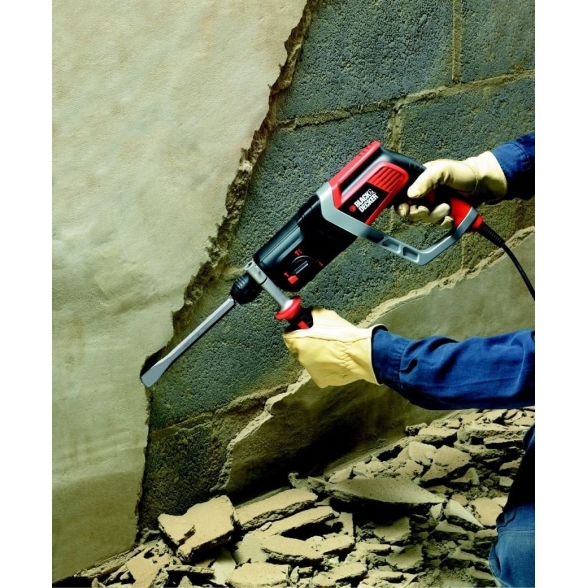 Martello tassellatore e scalpellatore 850W – 2,4 J Black and Decker KD990KA-QS