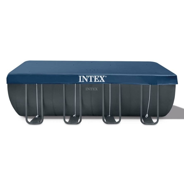 Piscina Fuori Terra Con Filtro a Sabbia 5,49 x 2,74 x 1,32 m Intex Ultra XTR Frame Rettangolare 26356