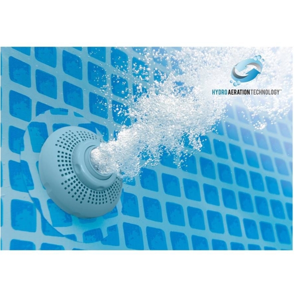 Piscina Fuori Terra Con Filtro a Sabbia 5,49 x 2,74 x 1,32 m Intex Ultra XTR Frame Rettangolare 26356