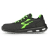 Scarpe antinfortunistiche U Power STRONG S3 CI SRC ESD nero/verde