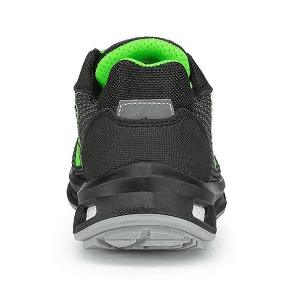 Scarpe antinfortunistiche U Power STRONG S3 CI SRC ESD nero/verde