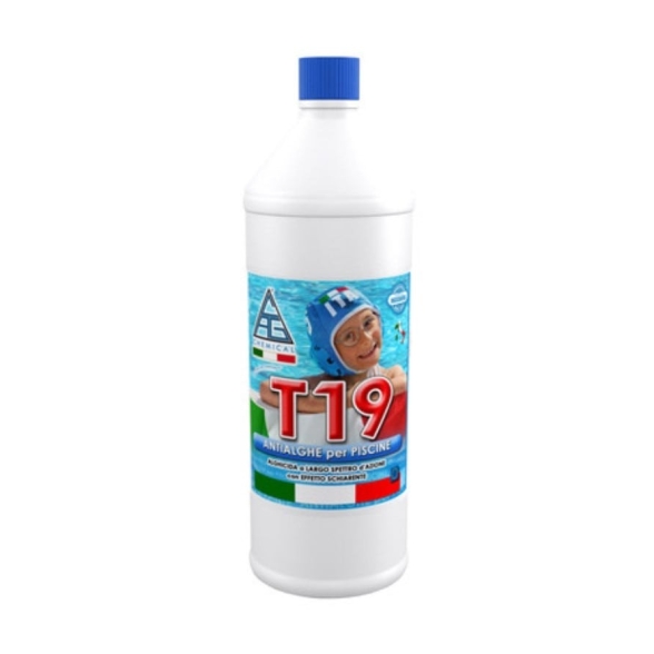 Antialghe per piscine 1 lt T19