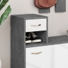 Mobile Ingresso 100 Cm Con Specchio Rudolf Grigio