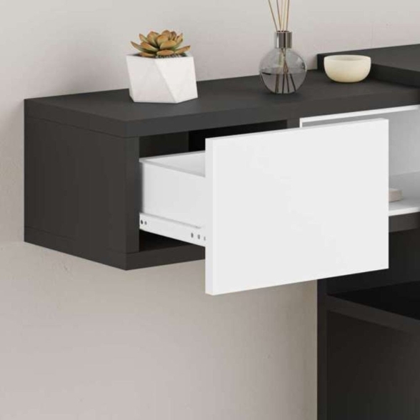 Composizione Ingresso Efes antracite bianco con specchio