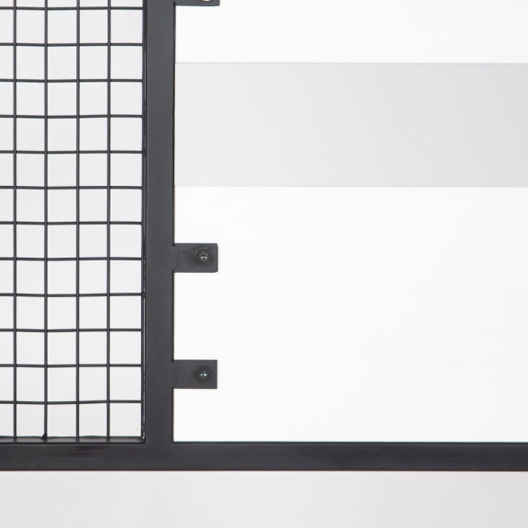 Scaffale Ingresso Industrial Con Appendiabiti E Scarpiera Nomad Bianco