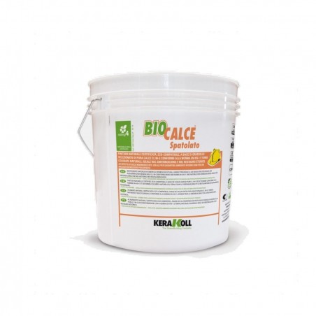 Biocalce® Spatolato Bianco 5 Kg Kerakoll Stucco Spatolato Naturale Per Interni