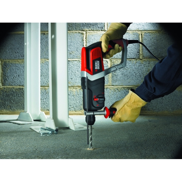 Martello tassellatore e scalpellatore 850W – 2,4 J Black and Decker KD990KA-QS