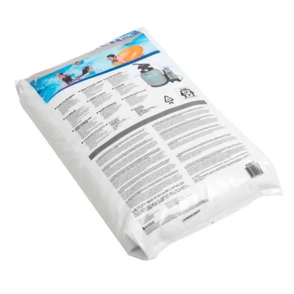 Sabbia di vetro per filtro piscina 25 kg Intex