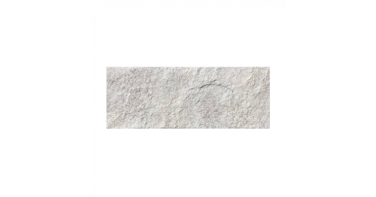 Rivestimento grès porcellanato 16 x 42 cm effetto pietra bianca Talbignano Bianco