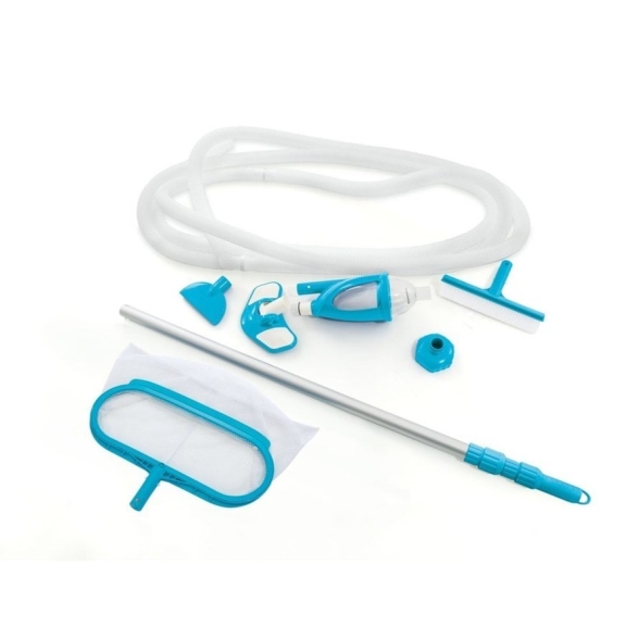 Kit Manutenzione piscina Con Aspiratore Deluxe Krystal Clear Intex 28003