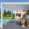 Pergola bioclimatica Ombréa autoportante 3x6M in alluminio