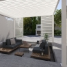 Pergola bioclimatica Ombréa autoportante 4x4M in alluminio