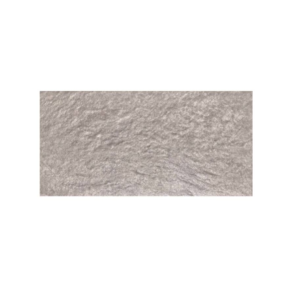 Piastrella grès porcellanato 15 x 30 cm effetto roccia Ardesia Tortora 1619 Ceramiche San Nicola