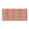 Piastrella grès porcellanato 15 x 30 cm effetto travertino Monumenti Rosso 1605 Ceramiche San Nicola