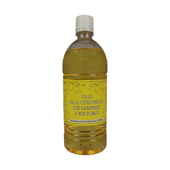 Olio alla citronella per torce e lampade 1 lt