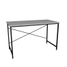 Scrivania Stile Industrial Ferro E Legno 120x60x73 Adam Bianca