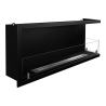 Camino a bioetanolo da incasso ad angolo angolare 120x45 SUTRI 120 DX