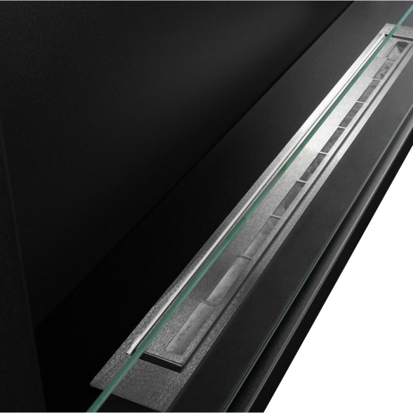 Camino a bioetanolo da incasso ad angolo angolare 120x45 SUTRI 120 DX