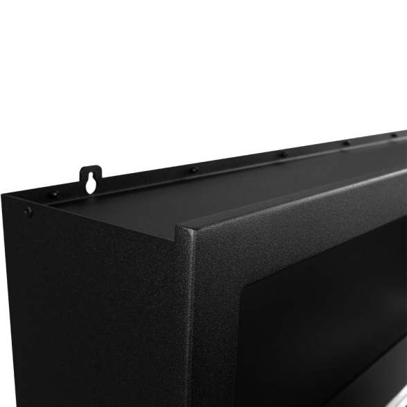 Camino a bioetanolo da incasso ad angolo angolare 90x45 cm SUTRI 90 DX