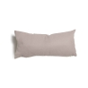 Cuscino rettangolare da salotto 30x60 cm Tulipano Tortora