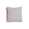 Cuscino quadrato da salotto 43x43 cm Tulipano Grigio