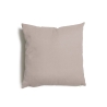Cuscino quadrato da salotto 57x57 cm Tulipano Tortora