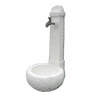 Fontana da giardino in cemento decorato mod. Camogni