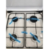 Cucina A Gas 50 Cm Con Forno Volkan Samet Bianca