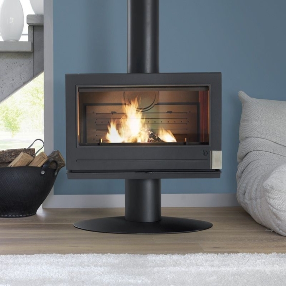 Stufa A Legna In Ghisa Colette 12 kW 4 Stelle Caminetti Montegrappa